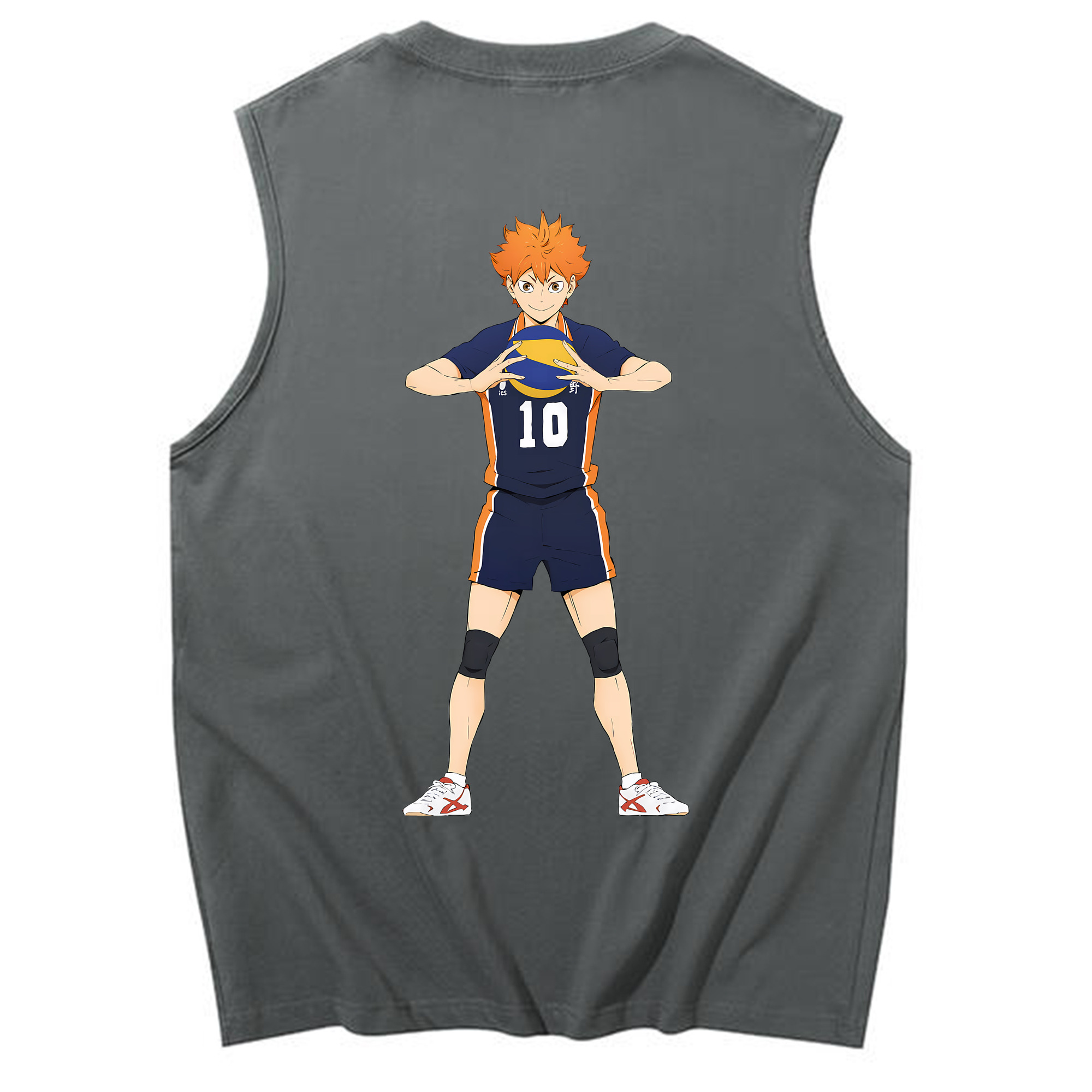 （画像用） ハイキュー!! Haikyu!! コットン100％タンクトップ（背面プリント）